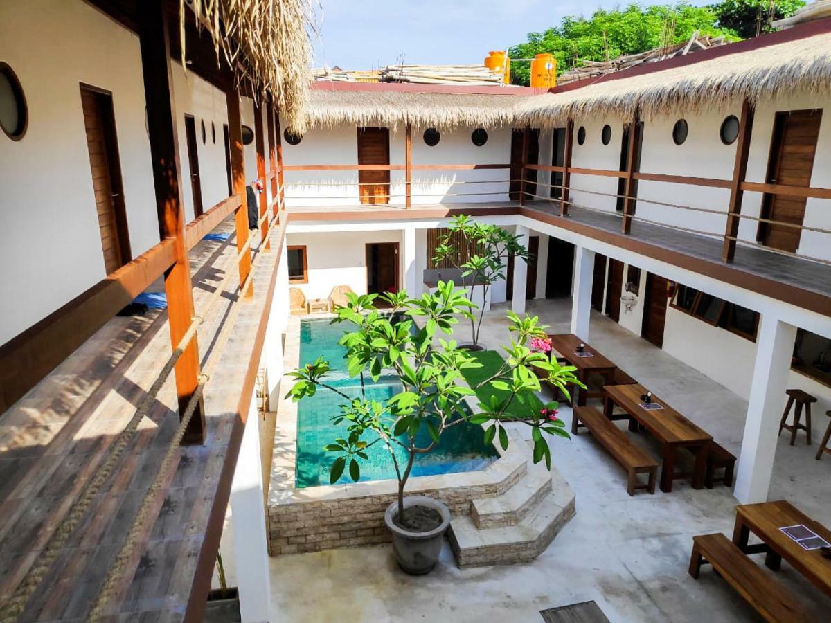 Gili Pirates Dive & Bnb Gili Trawangan Zewnętrze zdjęcie
